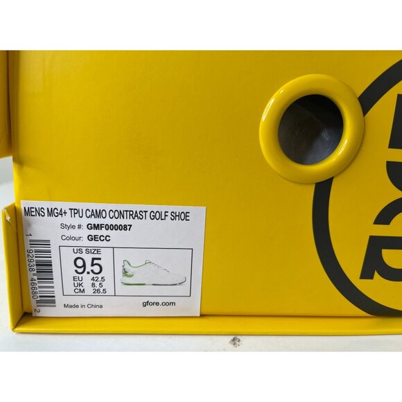 G/FORE MG4+ Camo Gecko Golf Shoes Mens 9.5us - Picture 7 of 7